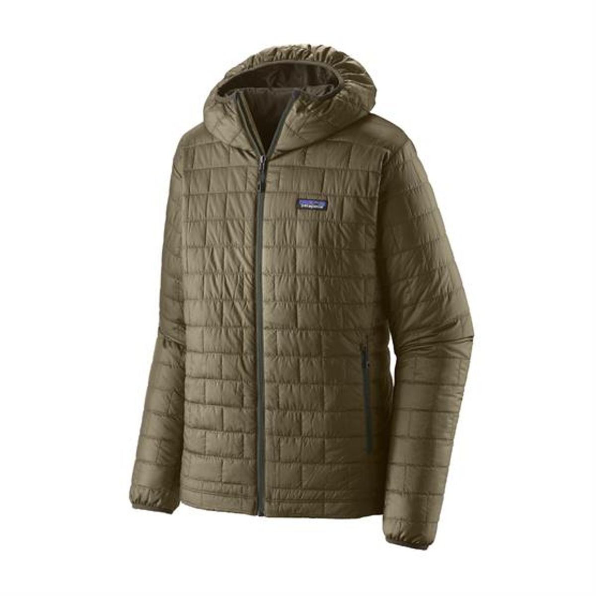 Patagonia Mens Nano Puff Hoody, Sage Khaki