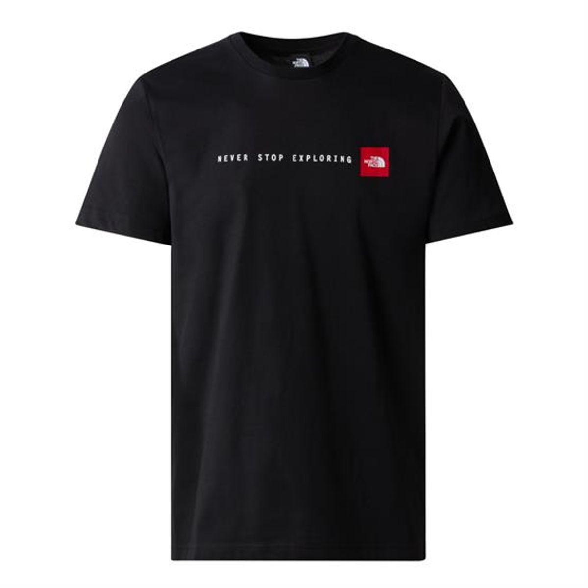 The North Face Mens S/S Never Stop Exploring Tee, Black