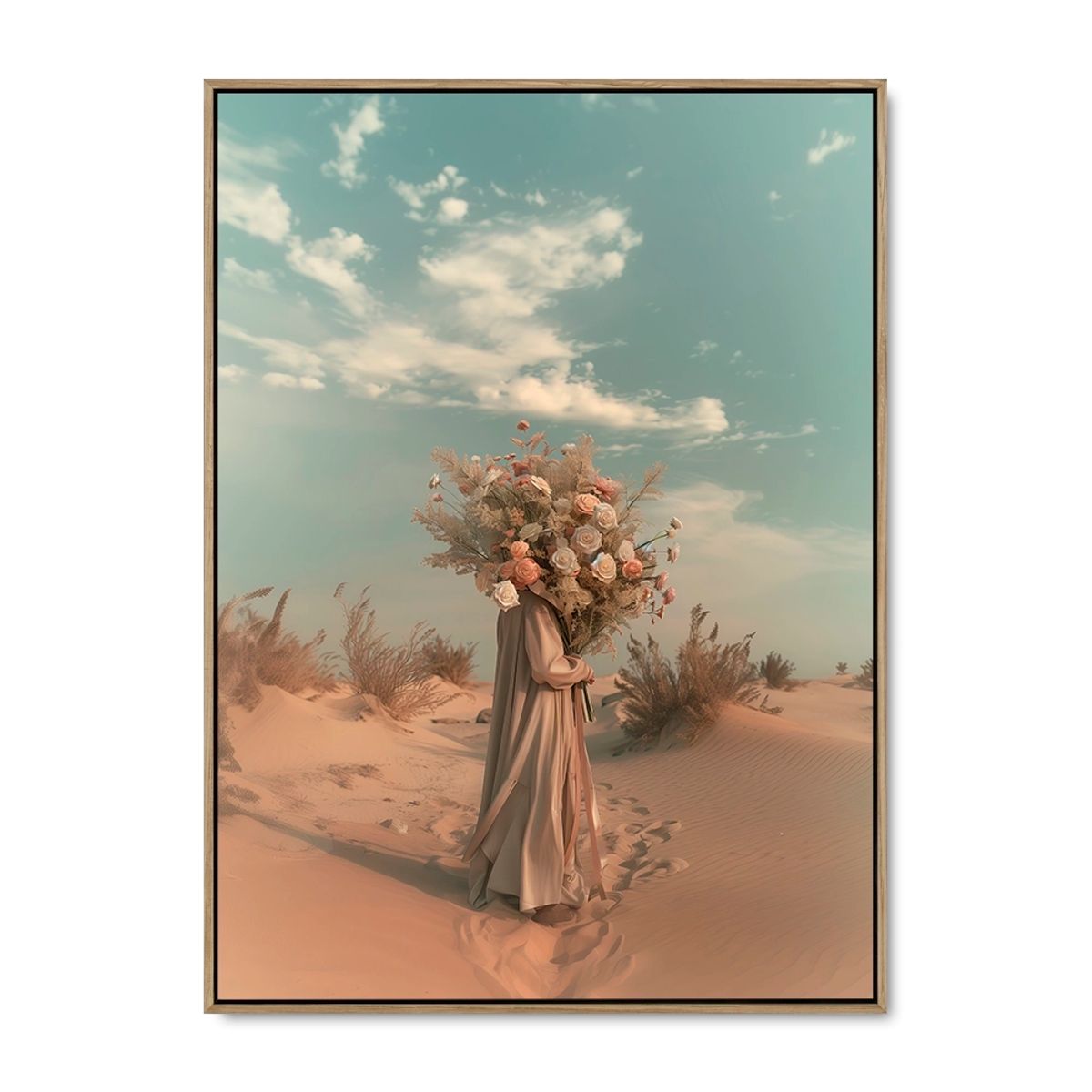 Desert Bloom - 100x140 cm. - Ege ramme