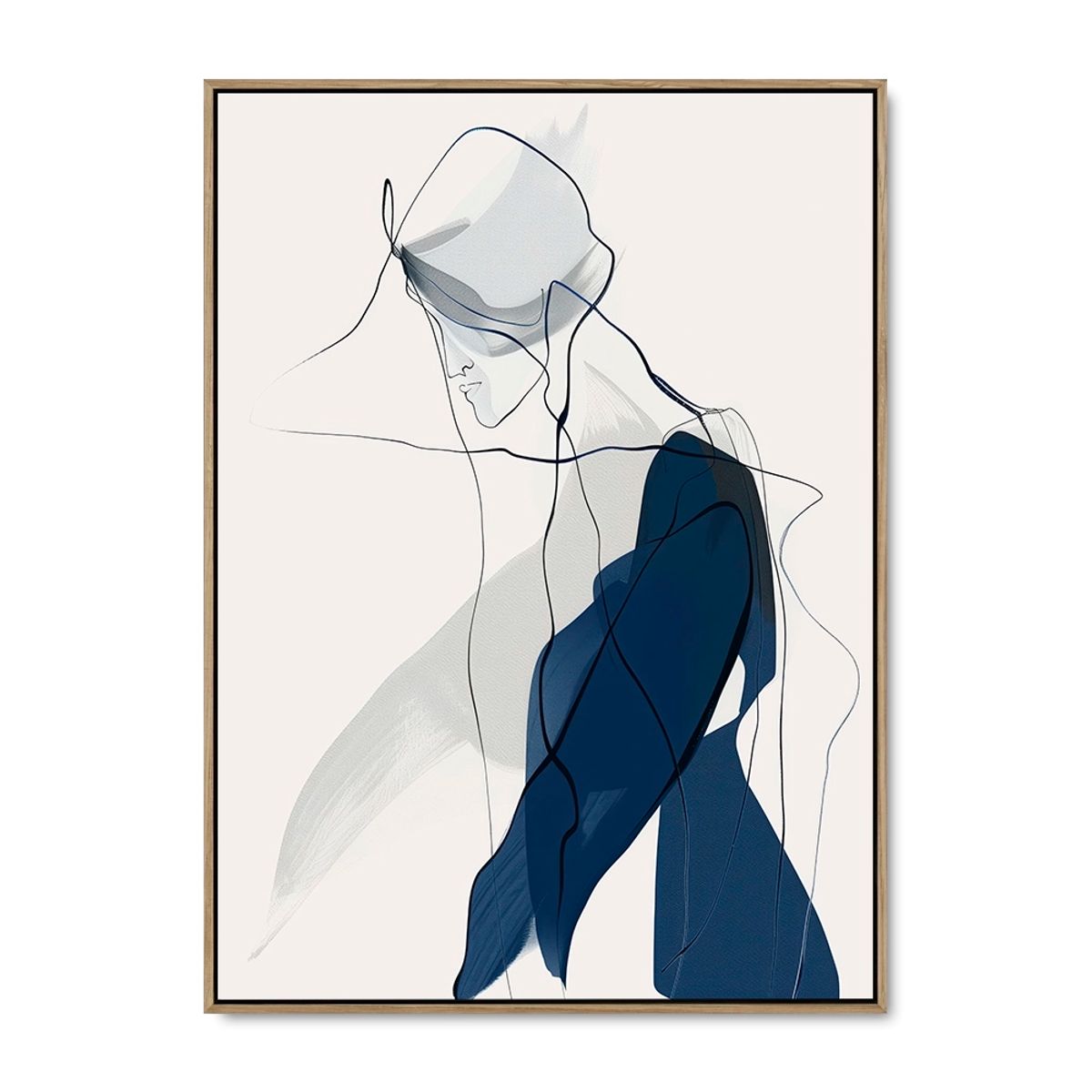 Shades of Elegance - 70x100 cm. - Ege ramme