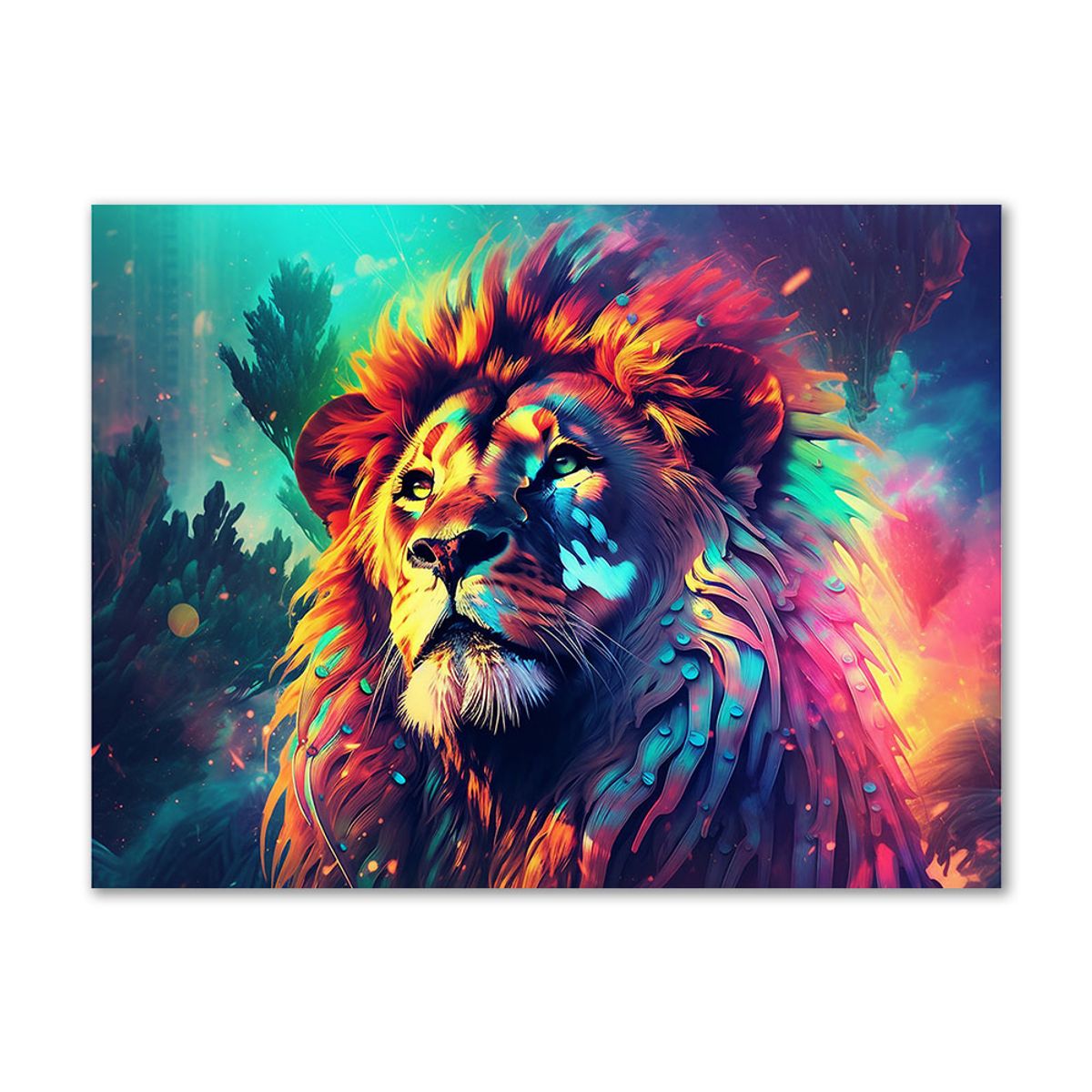 Lion King - 90x120 cm - Uden svæveramme