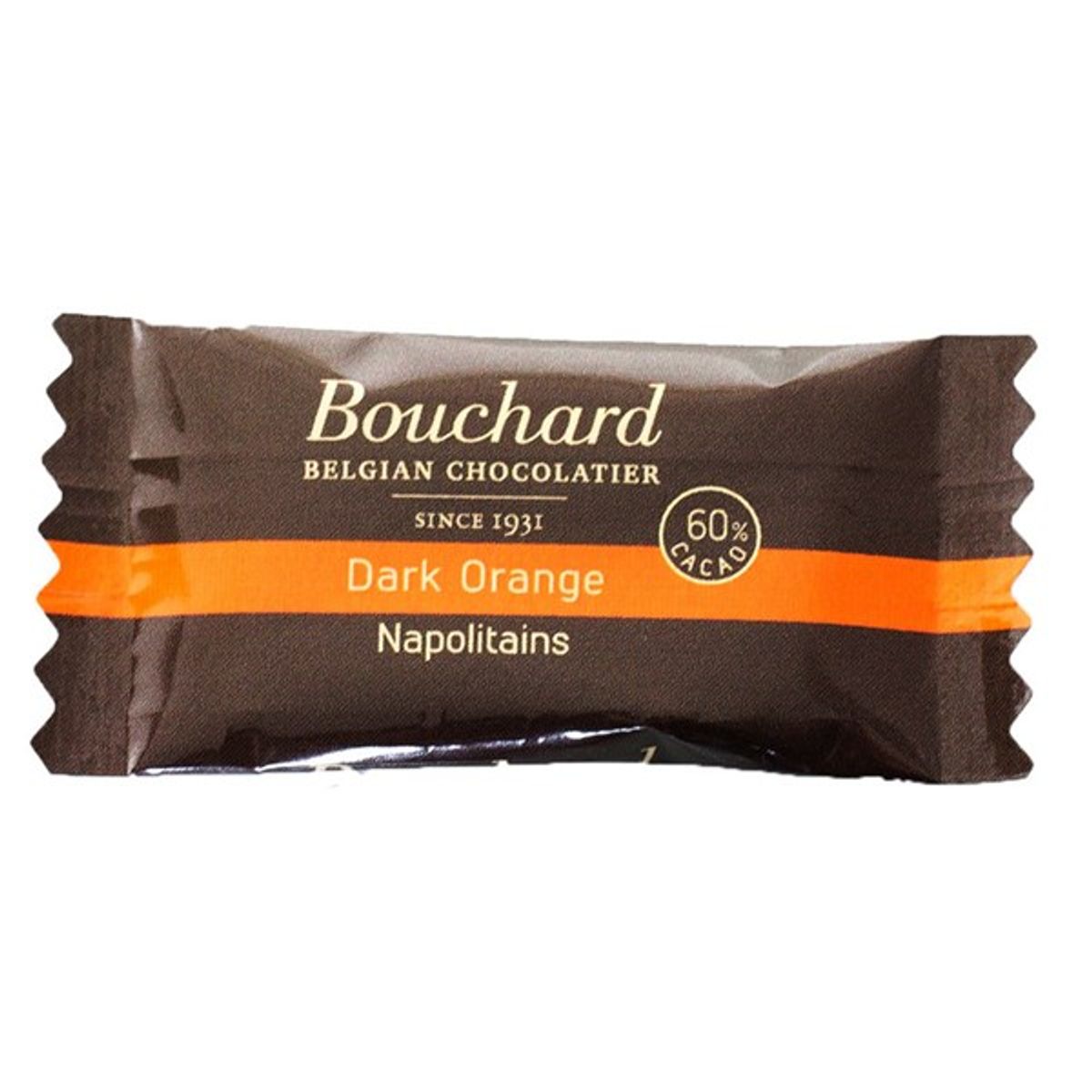 Bouchard chokolade - Orange - 5g - 1 kg i box.