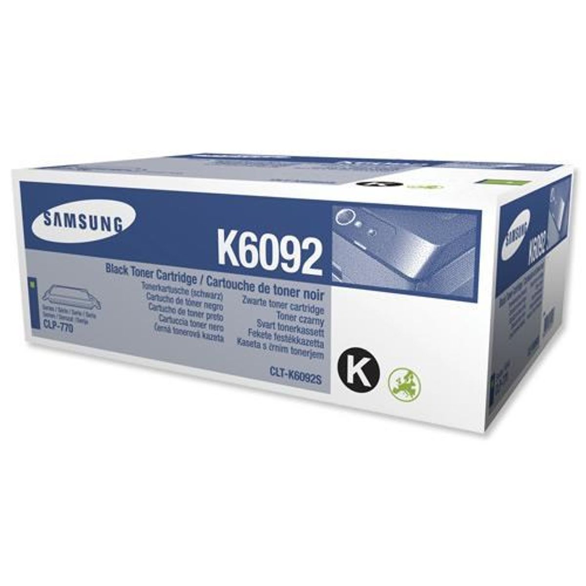 Sort lasertoner - Samsung 6092S - 7.000 sider