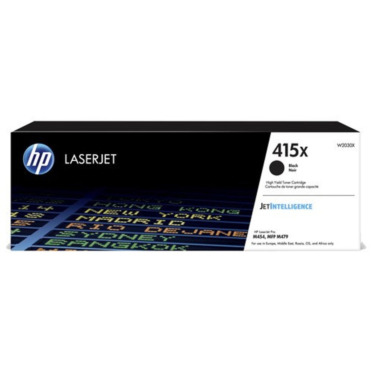 Sort lasertoner - HP W2030X - 7.500 sider