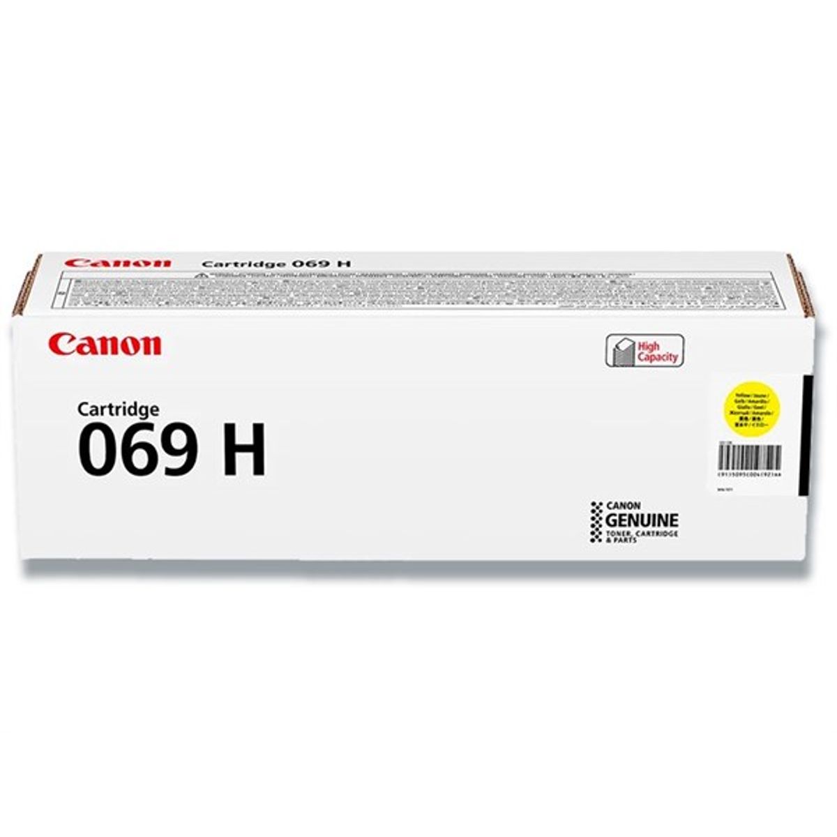 Gul lasertoner 069 H Y - Canon - 5.500 sider.