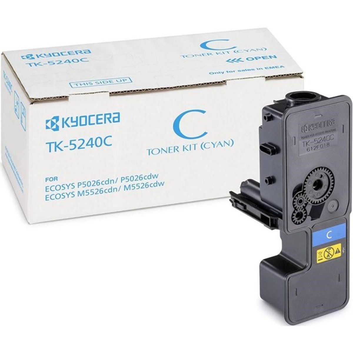 Cyan lasertoner TK-5240C - Kyocera - 3.000 sider