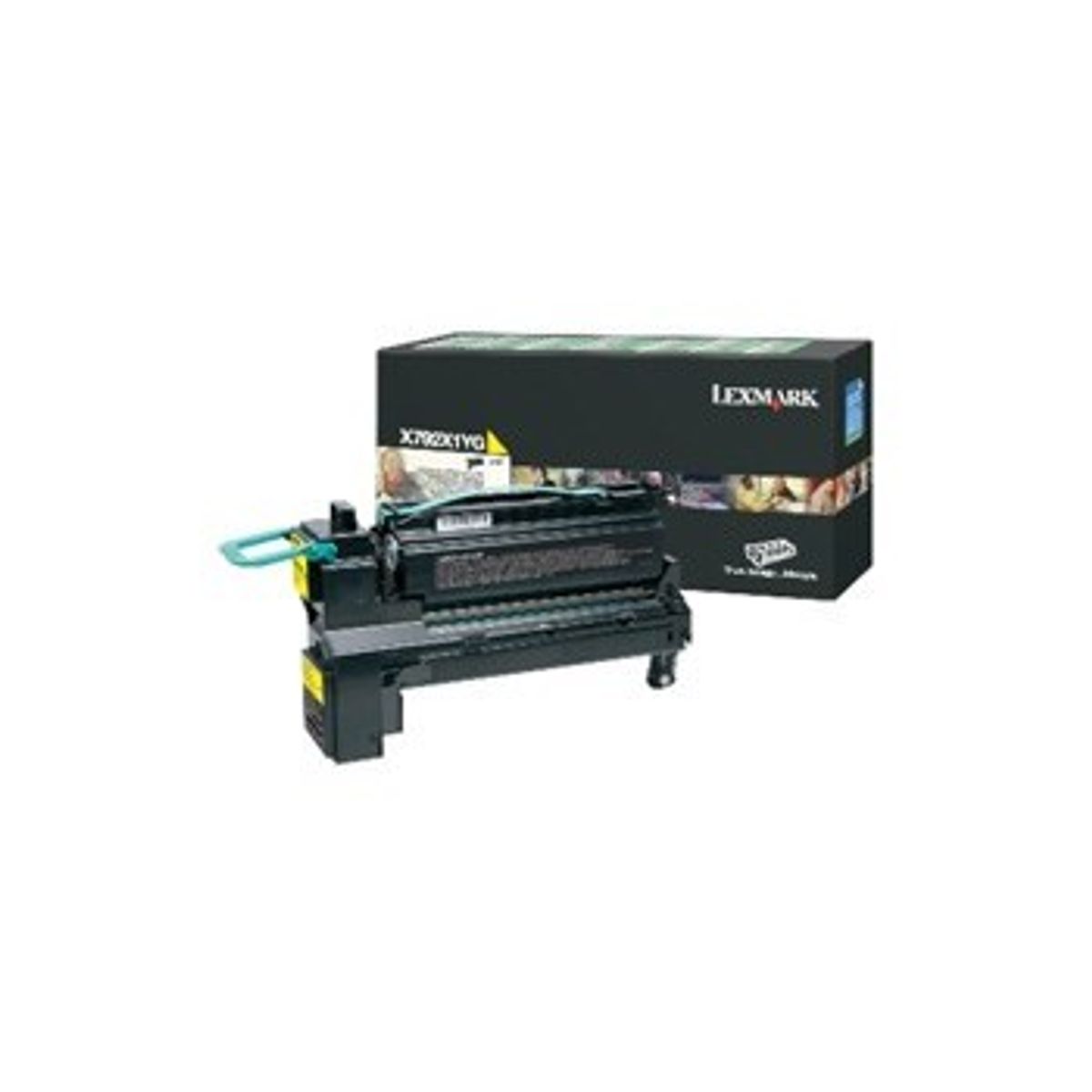 Gul lasertoner - Lexmark X792 - 20.000 sider