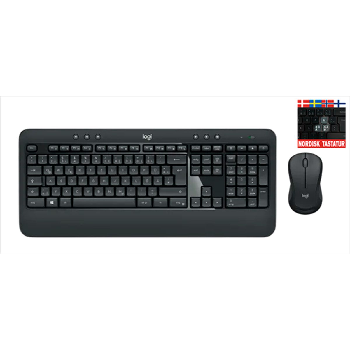 Logitech Advanced MK540 wireless tastatur+mus