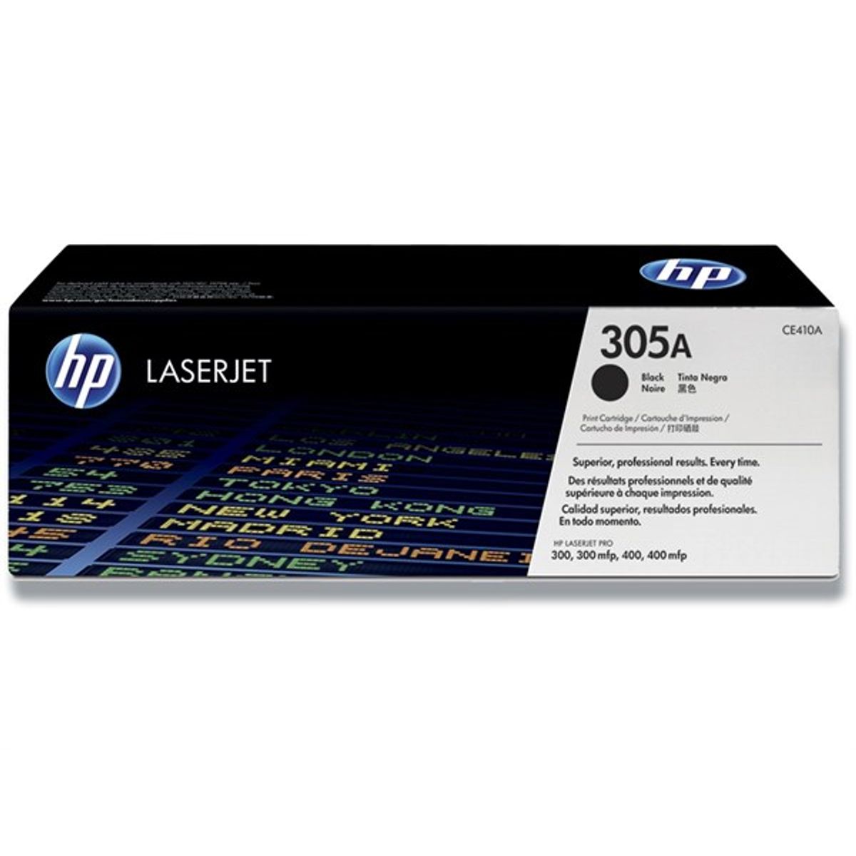 Sort lasertoner - HP 305A - 2.200 sider