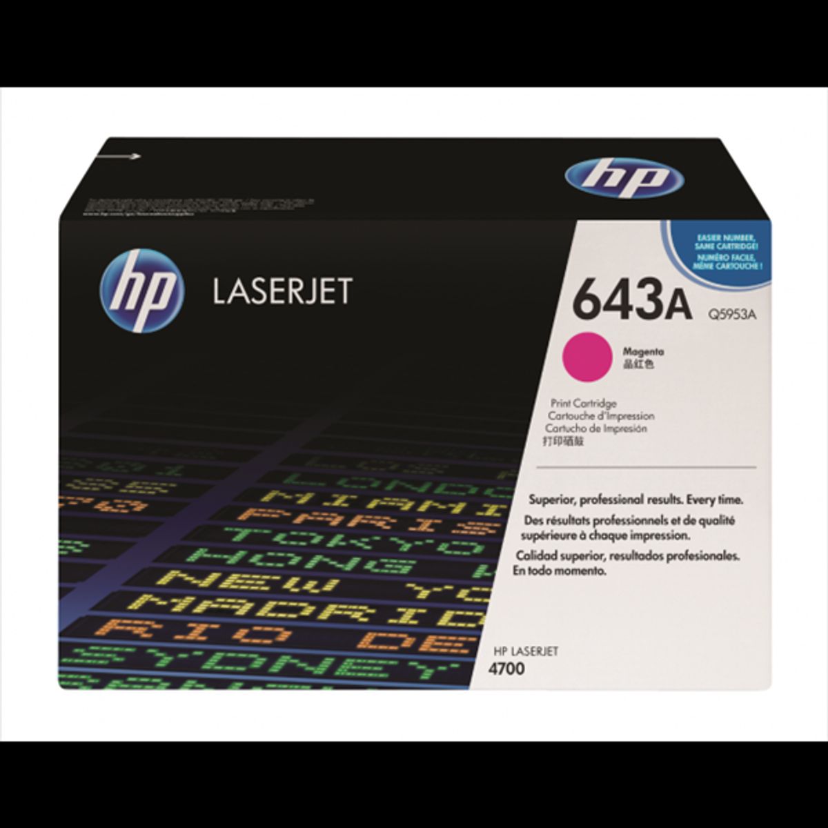 Magenta lasertoner 5953 - HP - 11.000 sider