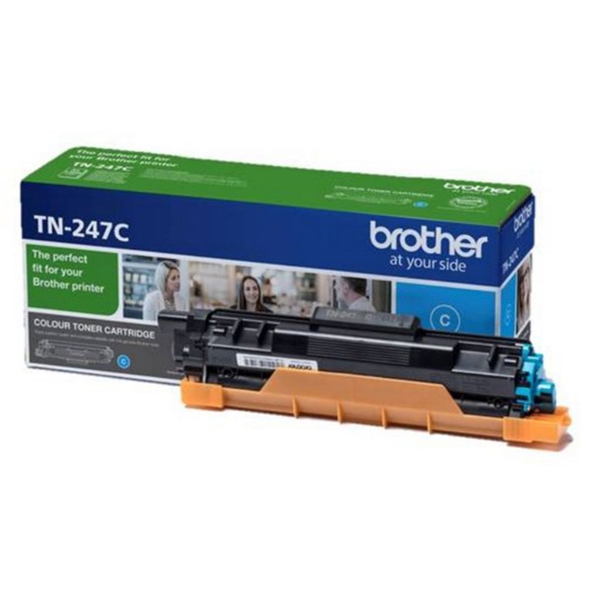 Cyan lasertoner - Brother TN-247C - 2300 sider