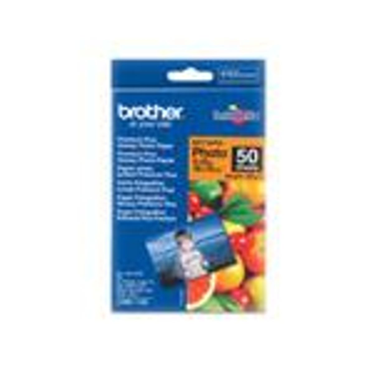 Glossy fotopapir 10x15 - Brother 260gr. - 50 ark