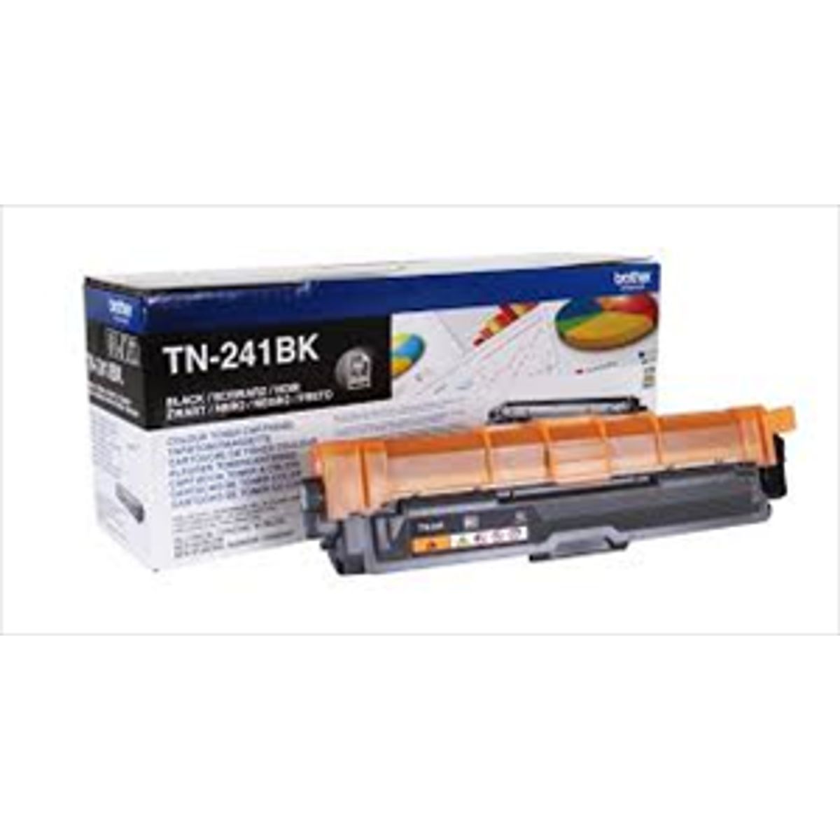 Sort lasertoner TN-241BK - Brother - 2.200 sider.