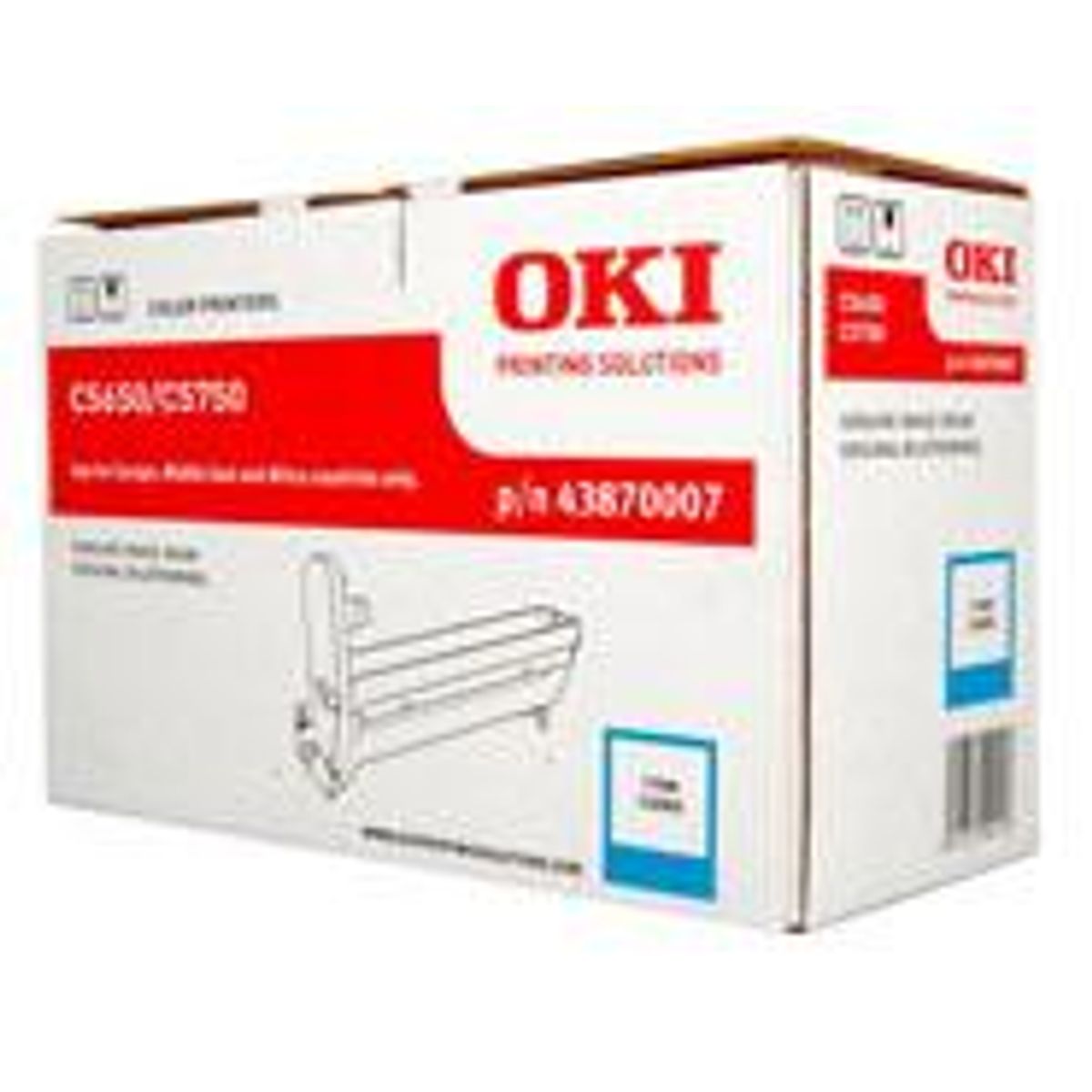 Cyan tromle 5650/5750 - OKI original -