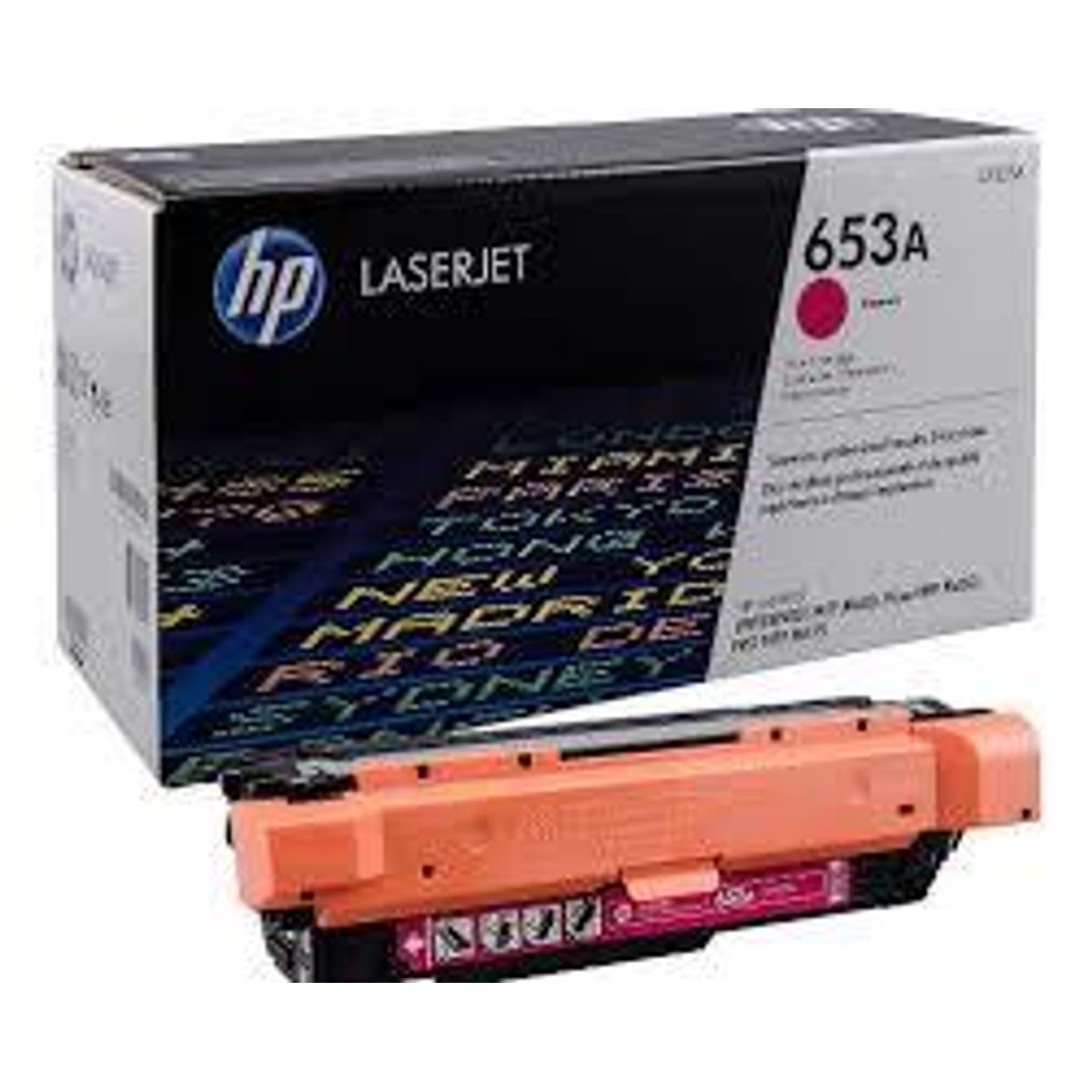 Magenta lasertoner - HP nr.653A - 16.500 sider