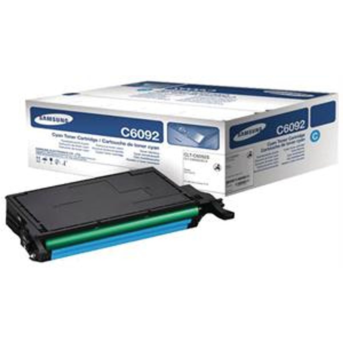 Cyan lasertoner - Samsung 6092S - 7.000 sider