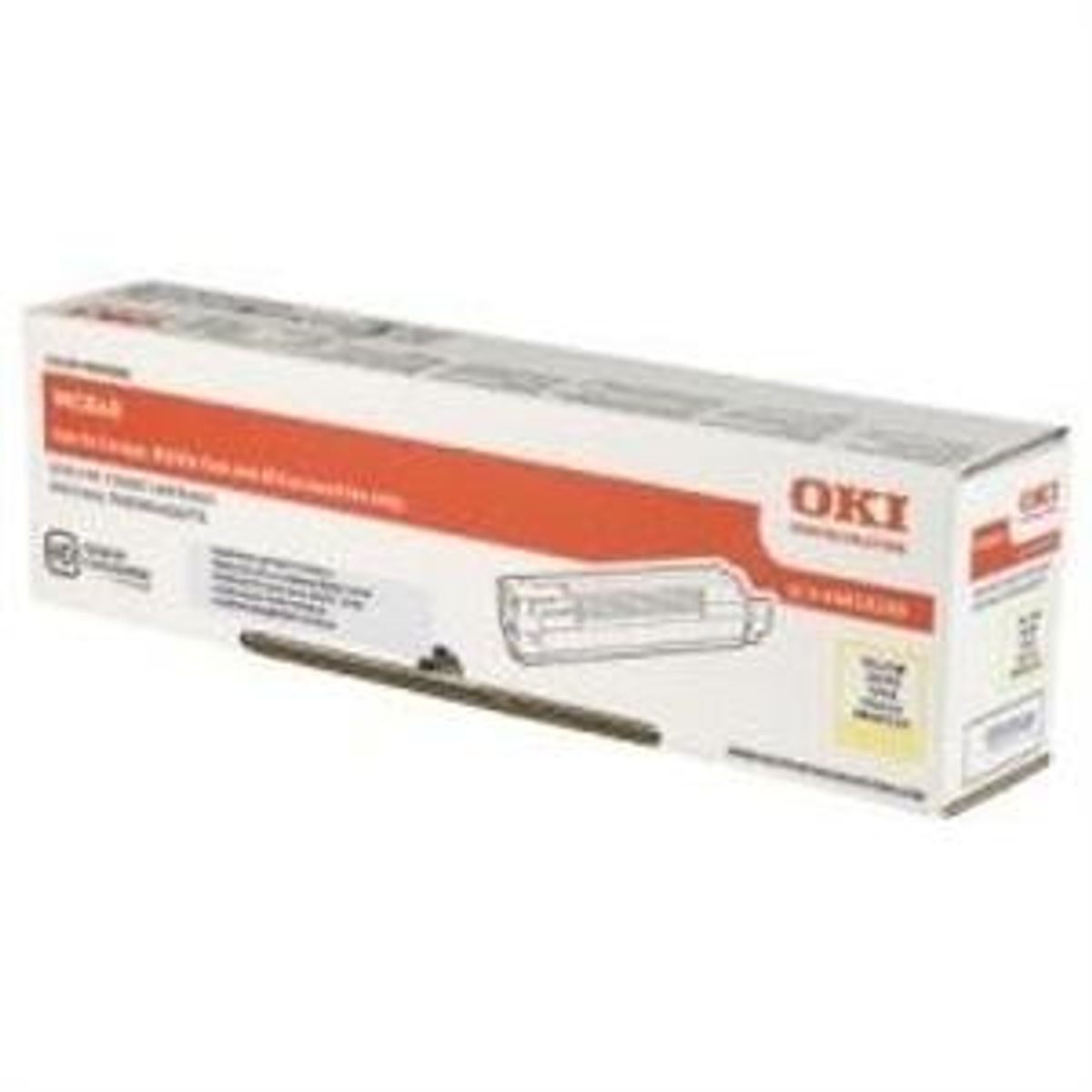 Gul lasertoner 851/861 - OKI - 7.300 sider