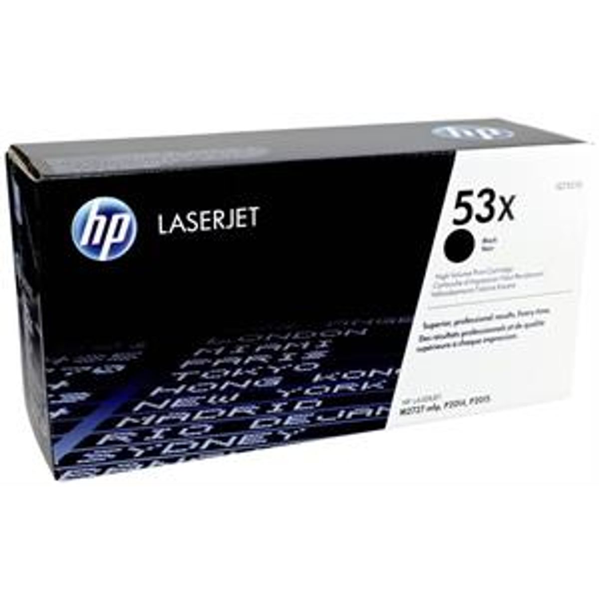 Sort lasertoner - HP nr.53 X - 7.000 sider