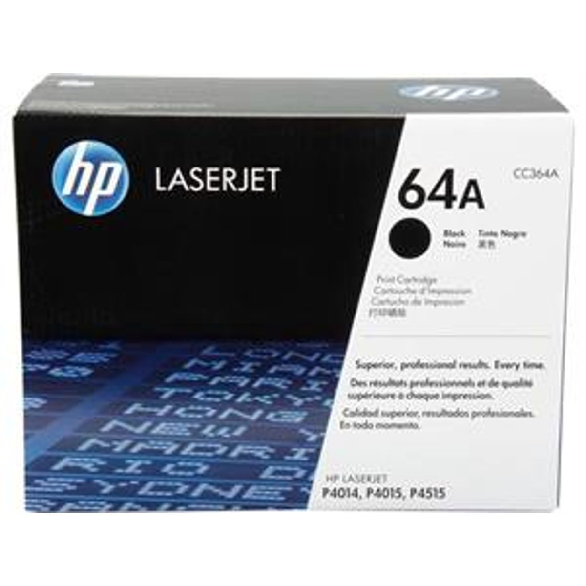 Sort lasertoner - HP nr.64 A - 10.000 sider