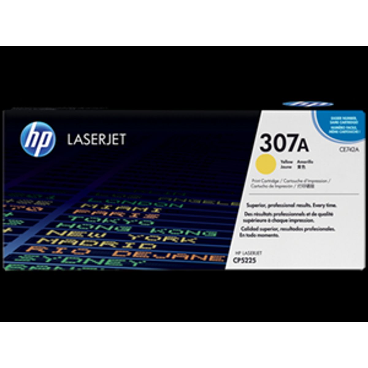 Gul lasertoner - HP nr.307A - 7.300 sider