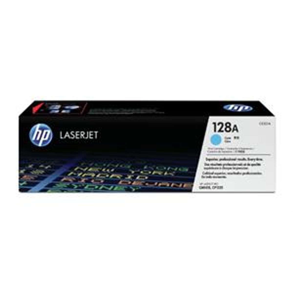 Cyan lasertoner - HP nr.128A - 1.300 sider