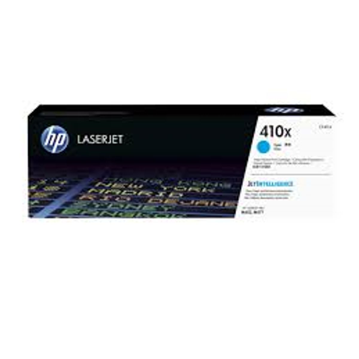 Cyan lasertoner - HP 410X - 5.000 sider