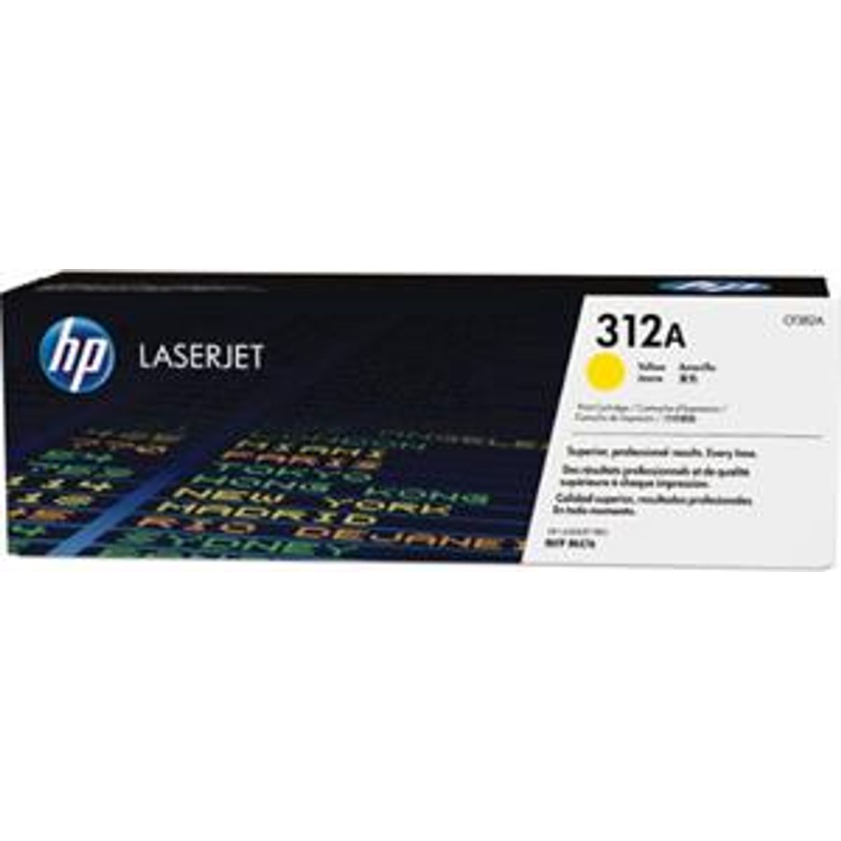 Gul lasertoner - HP nr.312A - 2.700 sider