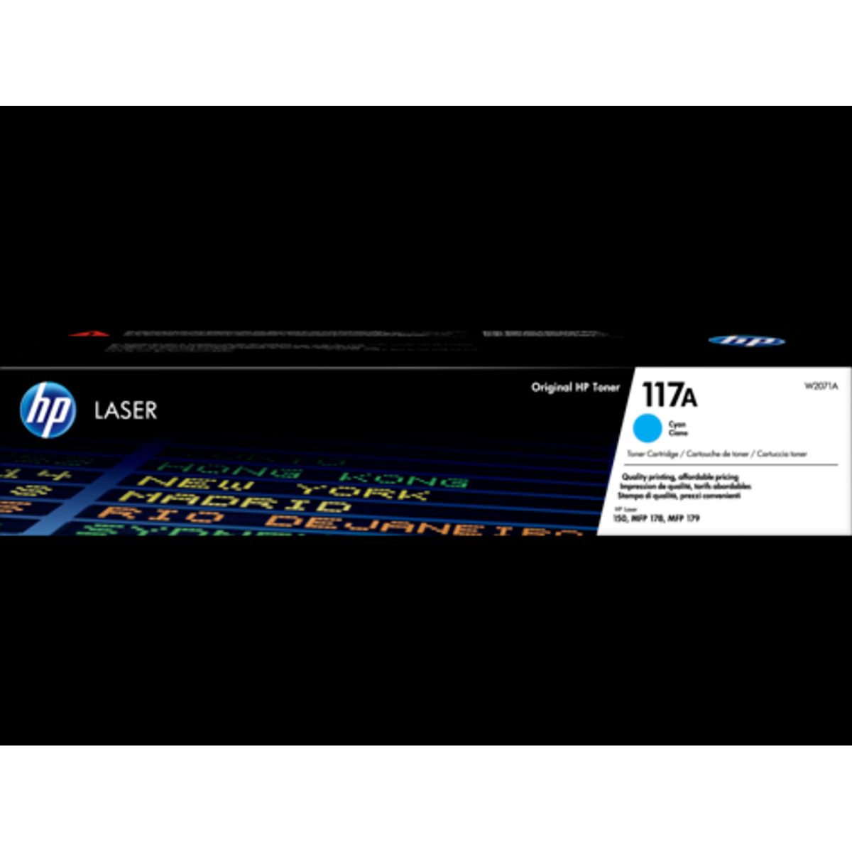 Cyan lasertoner - HP nr.117A - 700 sider