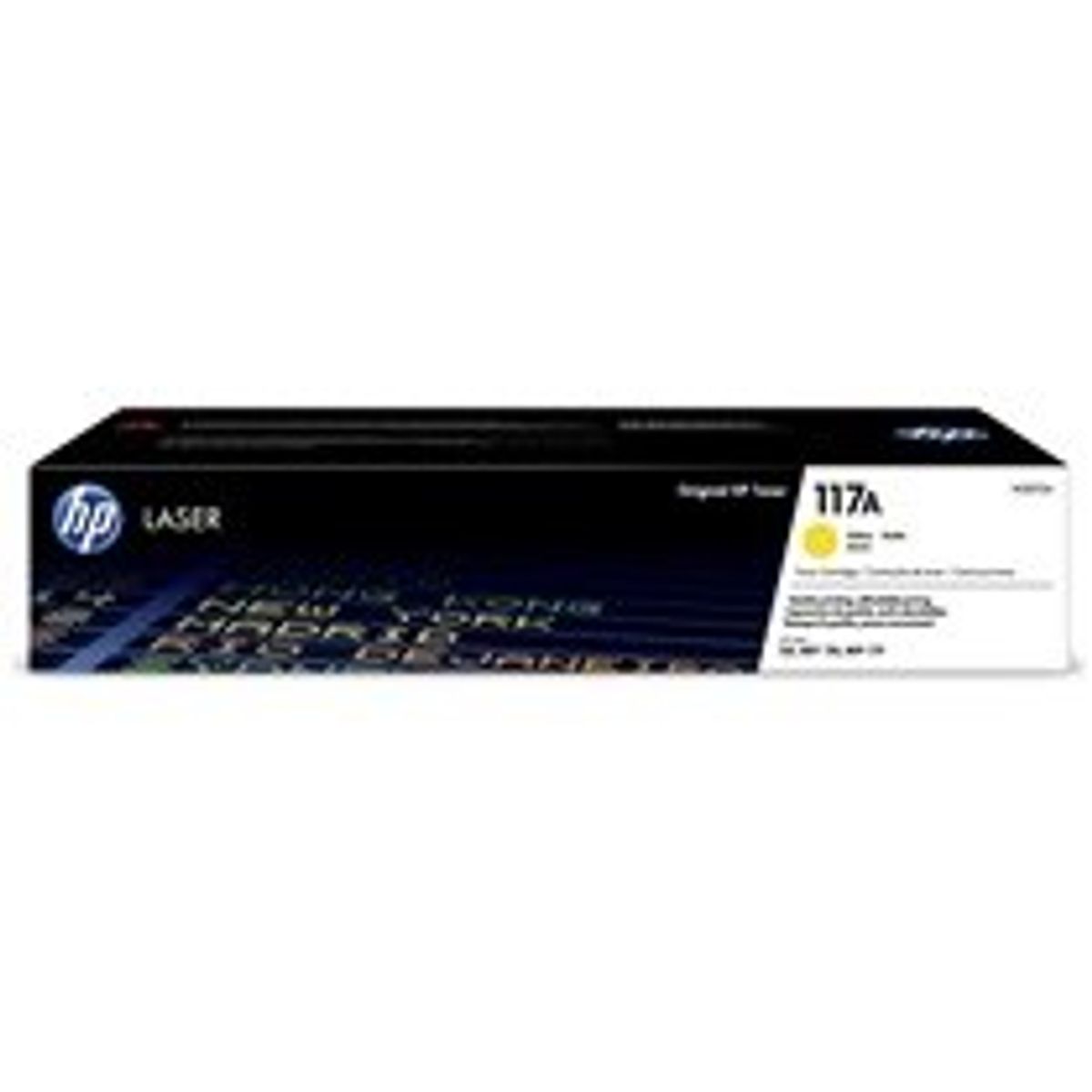 Gul lasertoner - HP nr.117A - 700 sider