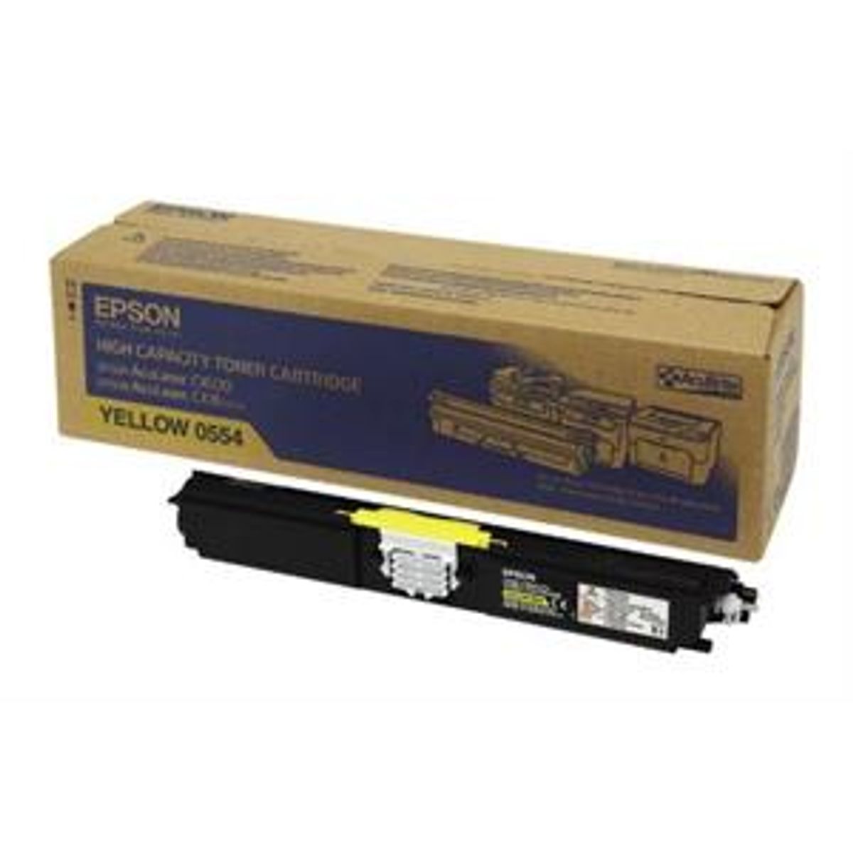 Gul lasertoner 50554 - Epson - 2.700 sider.