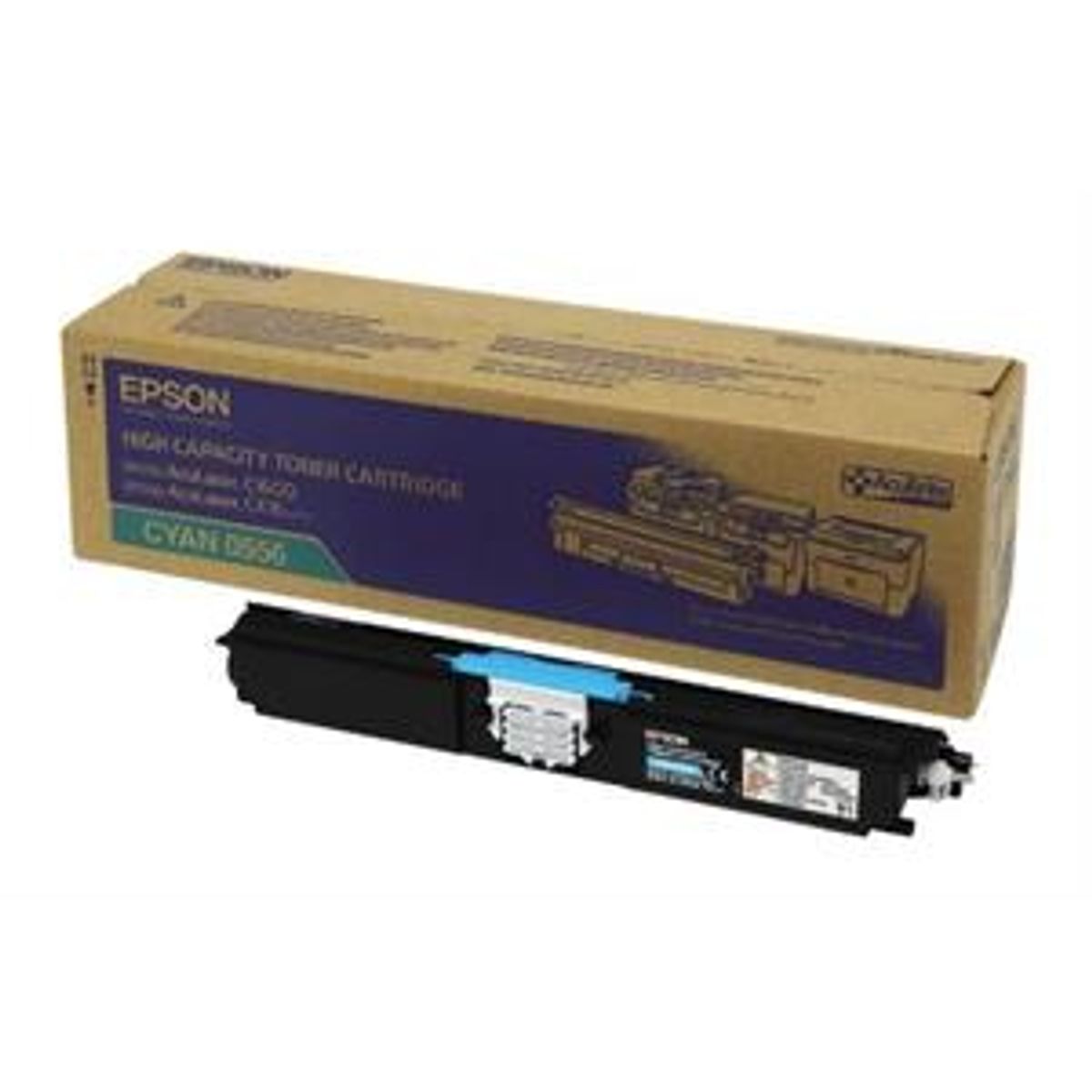 Cyan lasertoner 50556 - Epson - 2.700 sider.