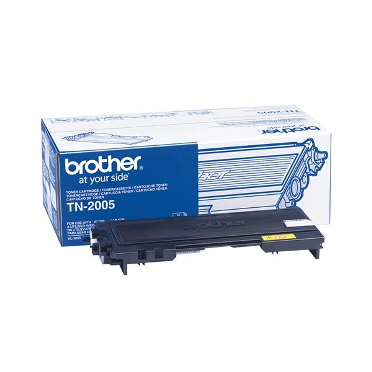 Sort lasertoner - Brother 2005 - 1.500 sider