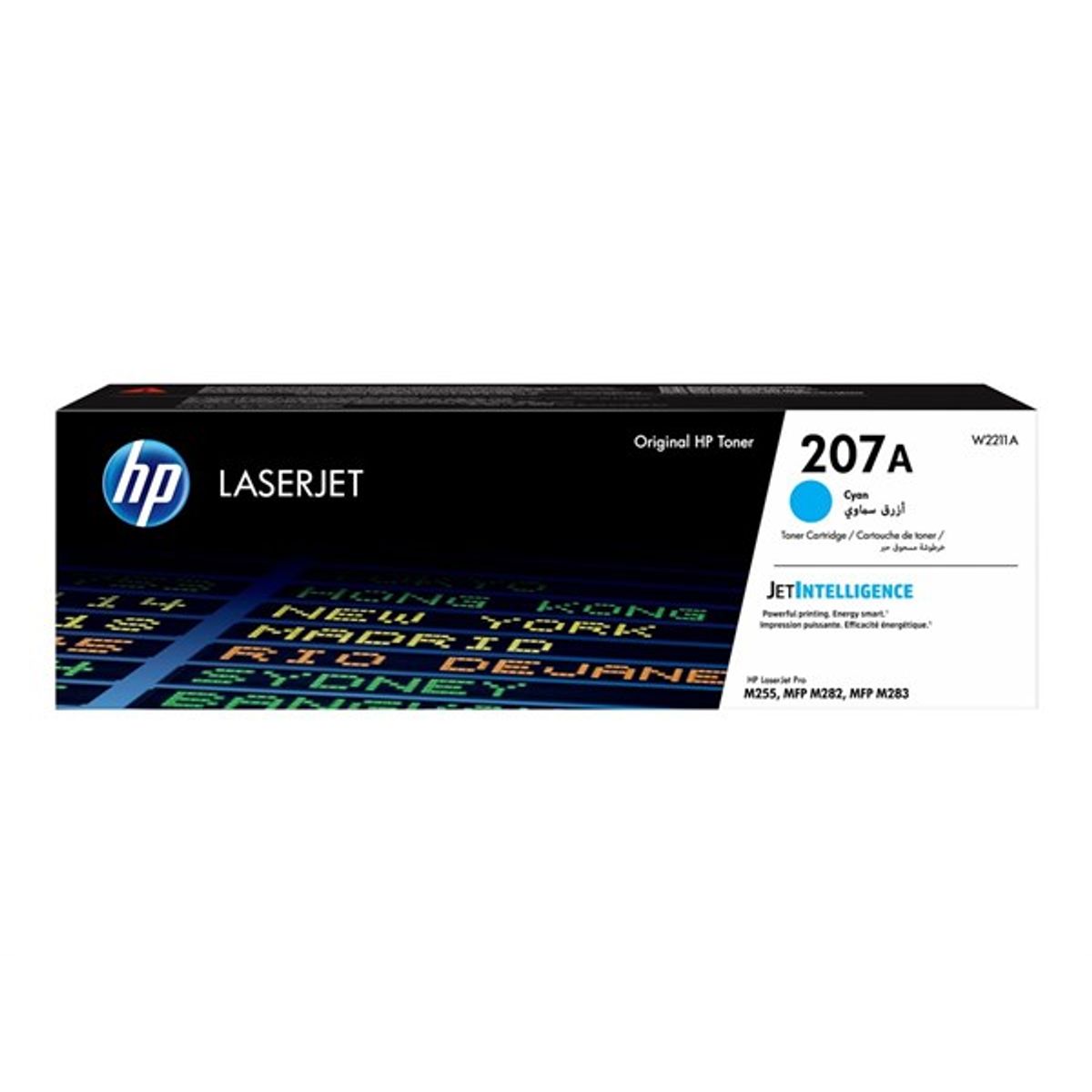 Cyan lasertoner - HP W2211A - 1.250 sider