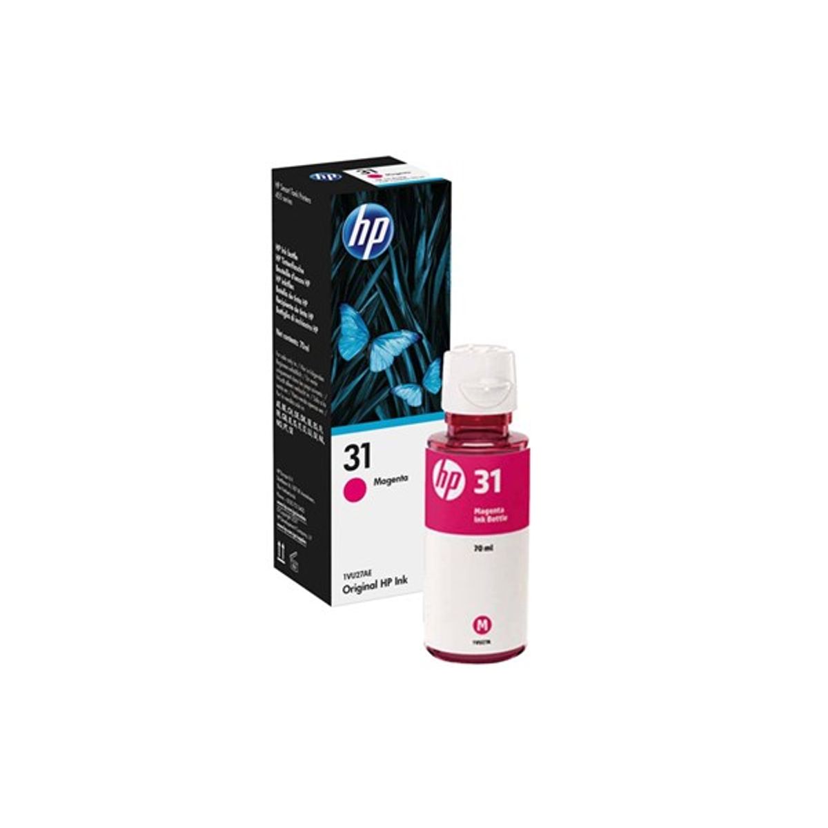 Magenta blæk - HP nr.31 - 70 ml.