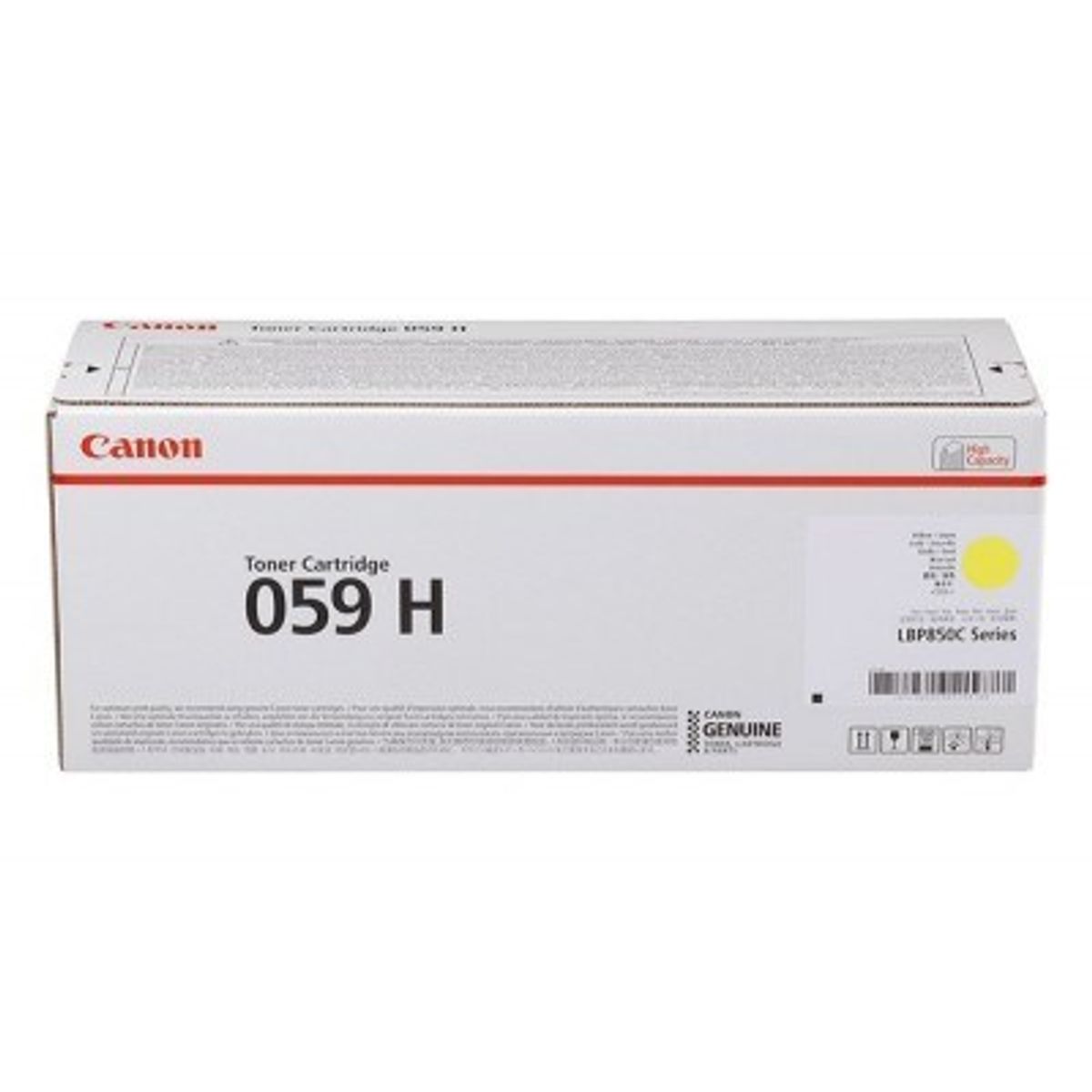 Gul lasertoner 059H - Canon - 13.500 Sider.