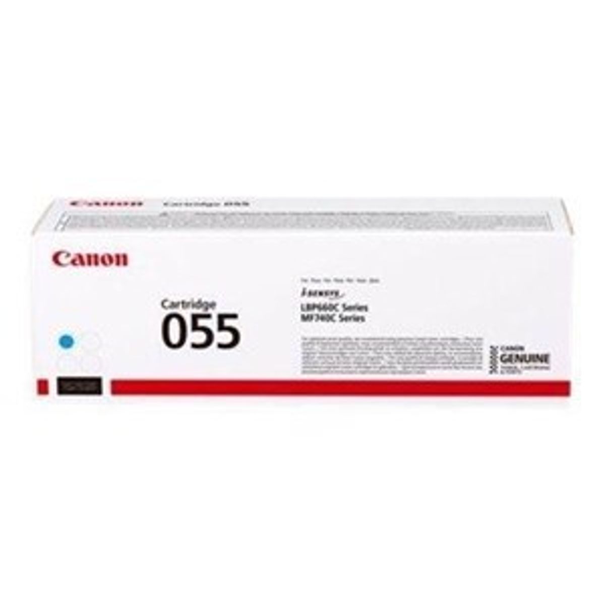 Cyan lasertoner CRG-055 - Canon - 2.100 sider.