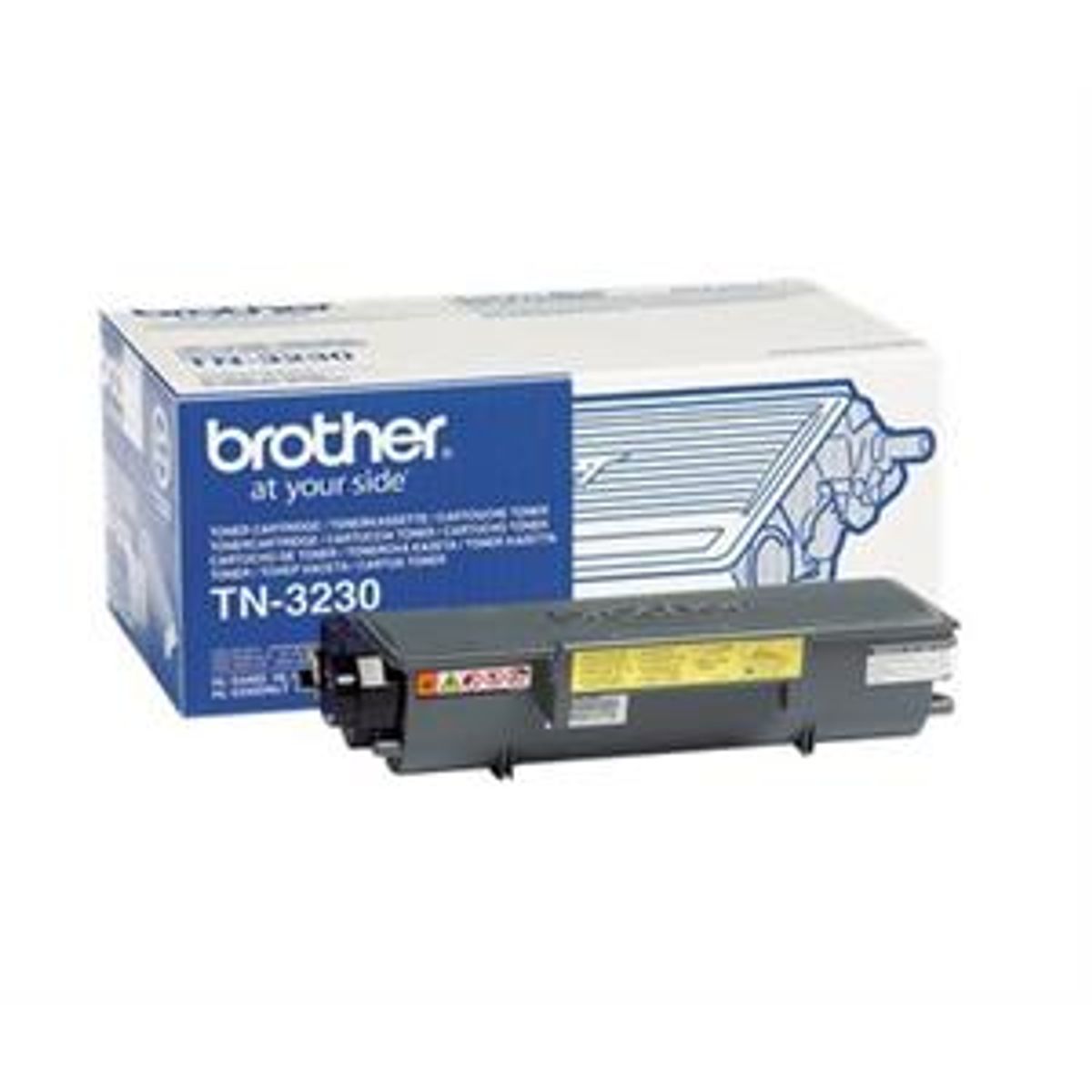 Sort lasertoner 3230 - Brother - 3.000 sider.