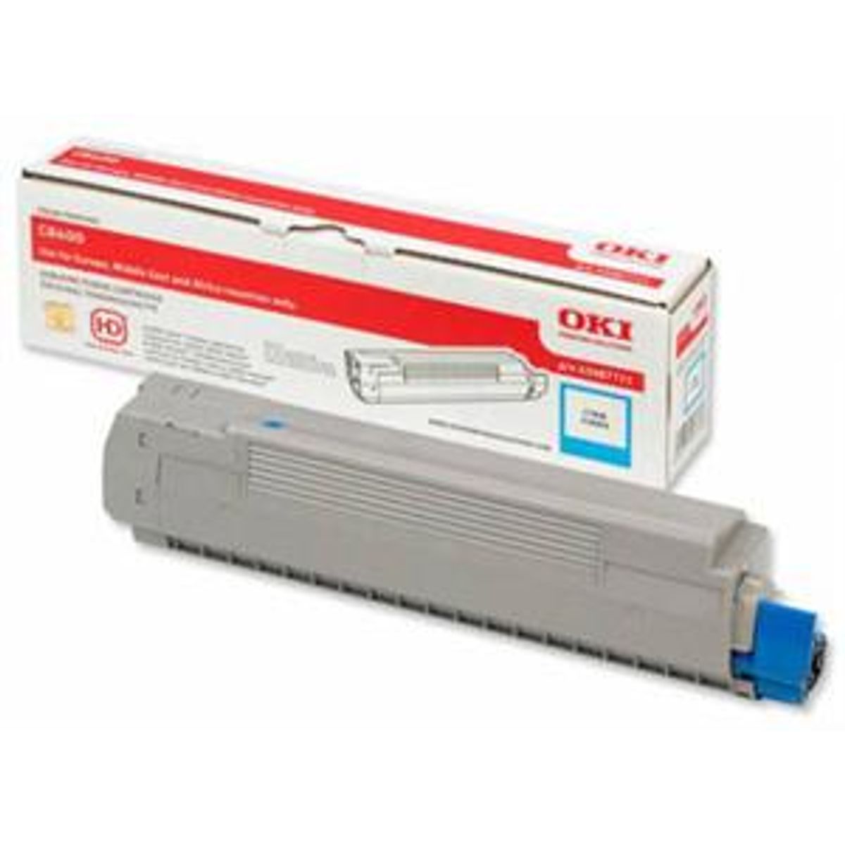 Cyan lasertoner C801 - OKI - 7.300 sider