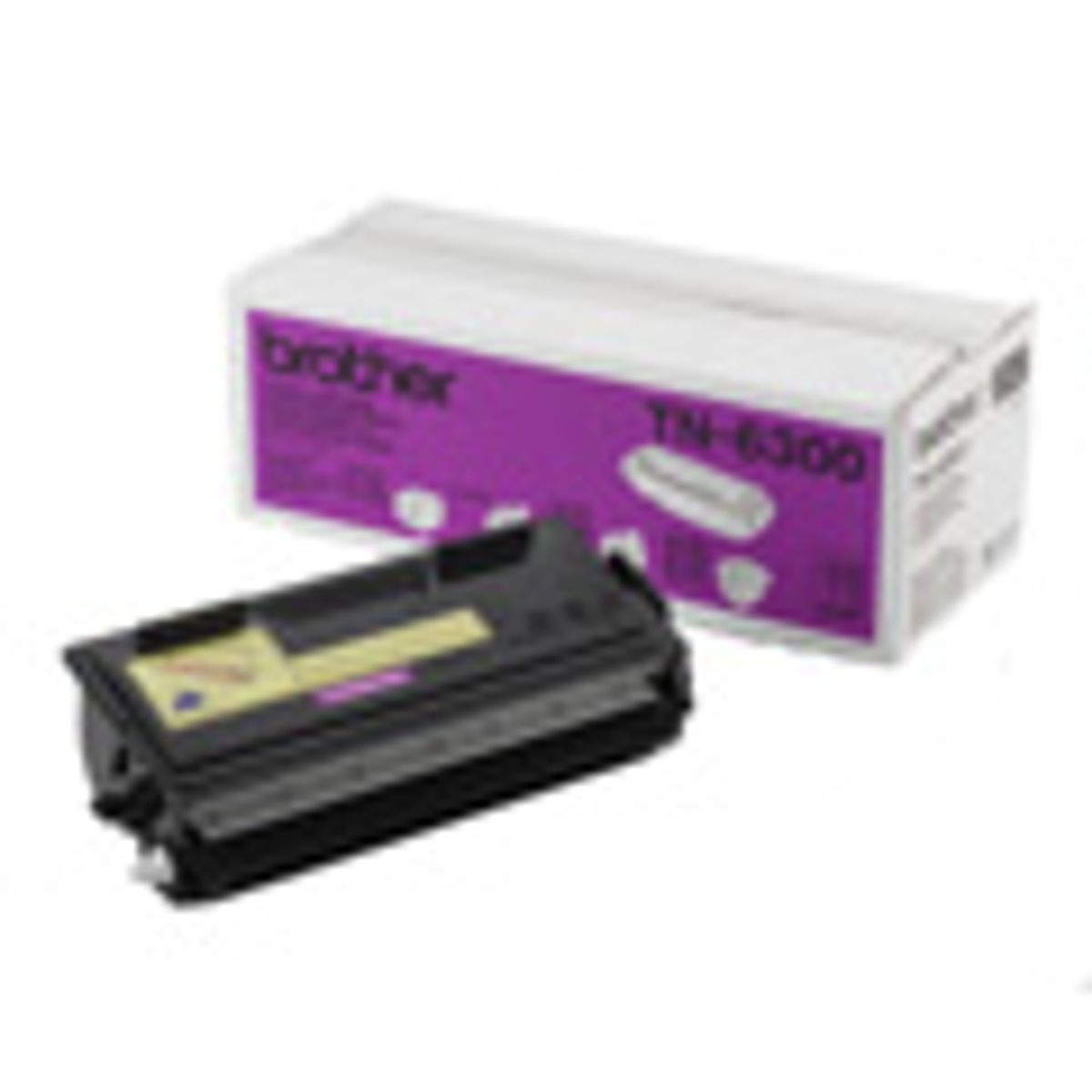 Sort lasertoner TN-6300 - Brother - 3.000 sider.