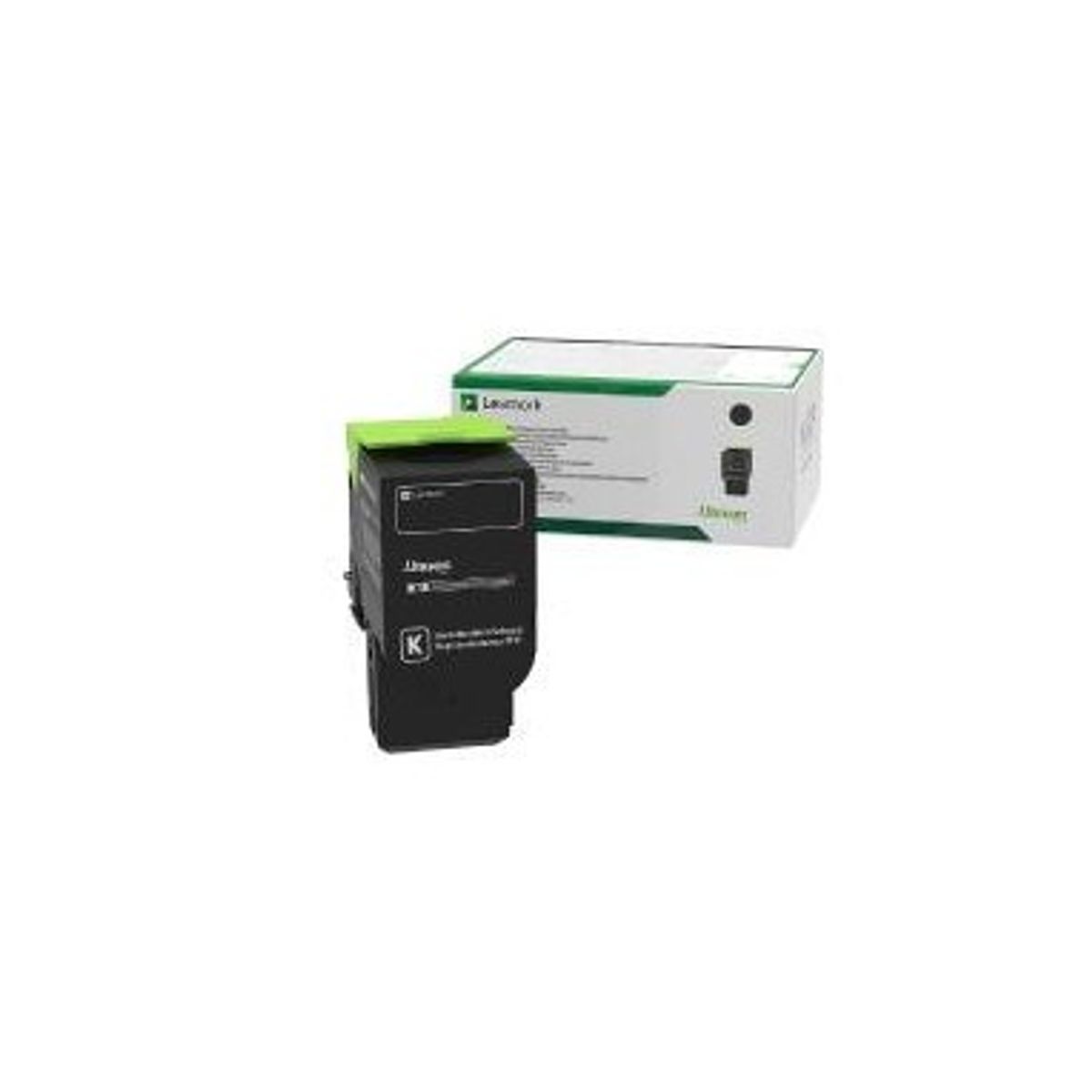 Sort lasertoner - Lexmark 78C2XK0 - 8500 sider.