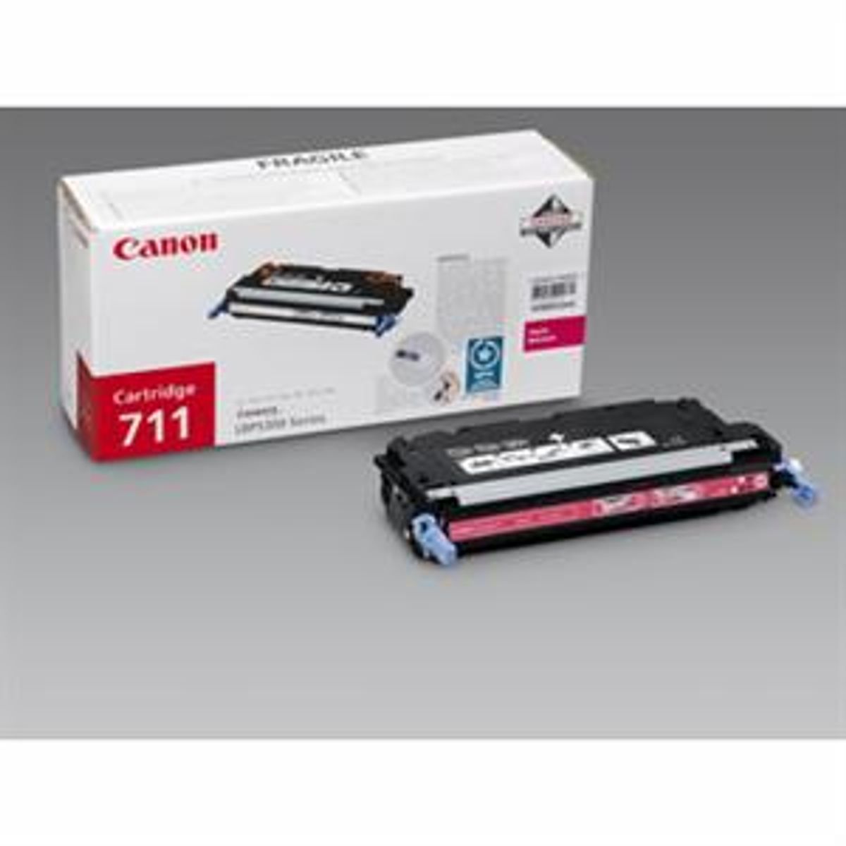 Magenta lasertoner 711M - Canon - 6.000 sider.