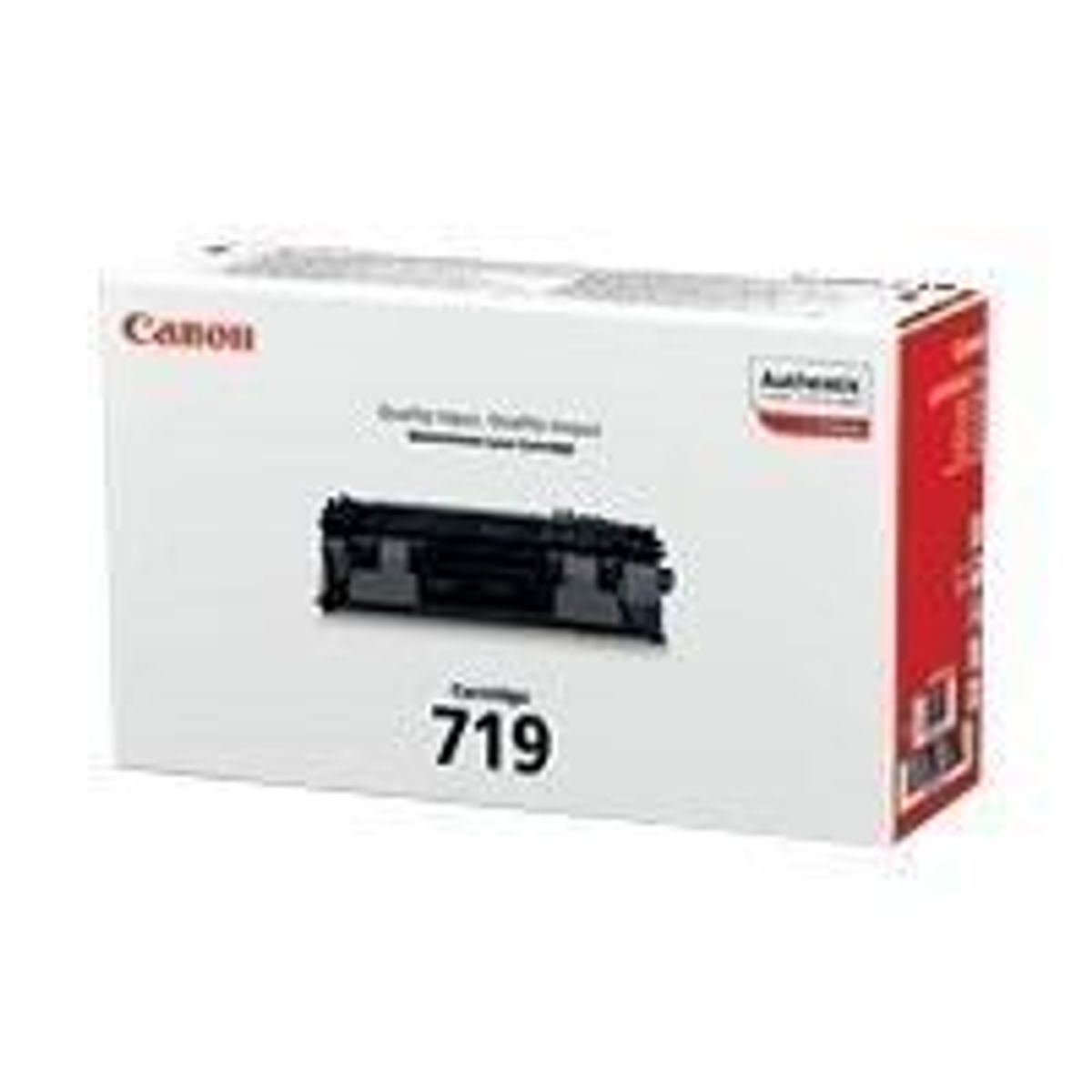 Sort lasertoner - Canon 719H - 6.400 sider