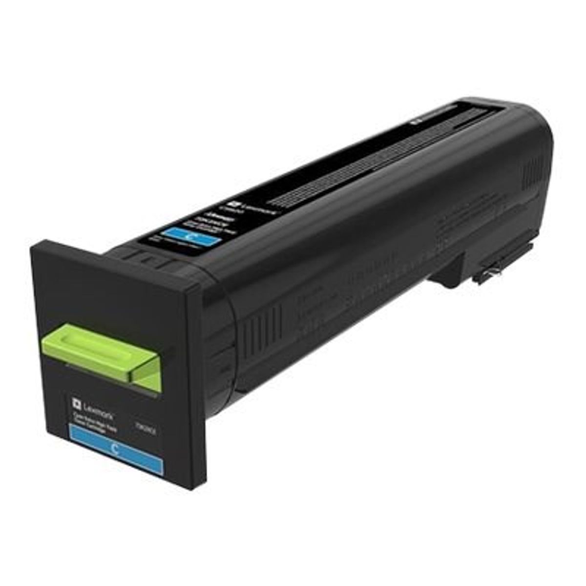 Cyan lasertoner - Lexmark 72K2XCE - 22000 Sider