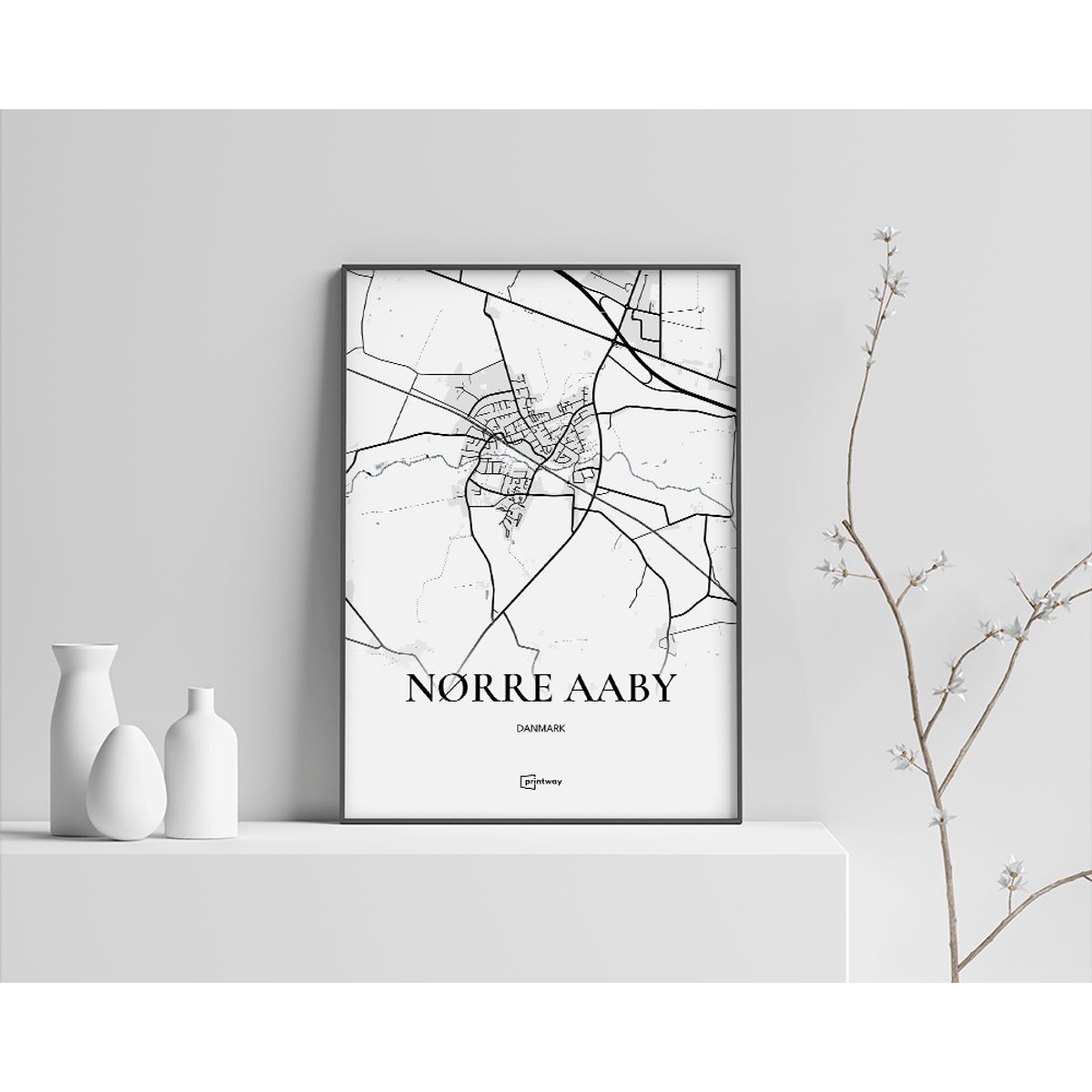 Nørre Aaby Plakaten 70×100 cm (B1)