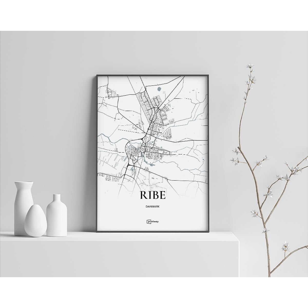 Ribe Plakaten 42×60 cm (A2)