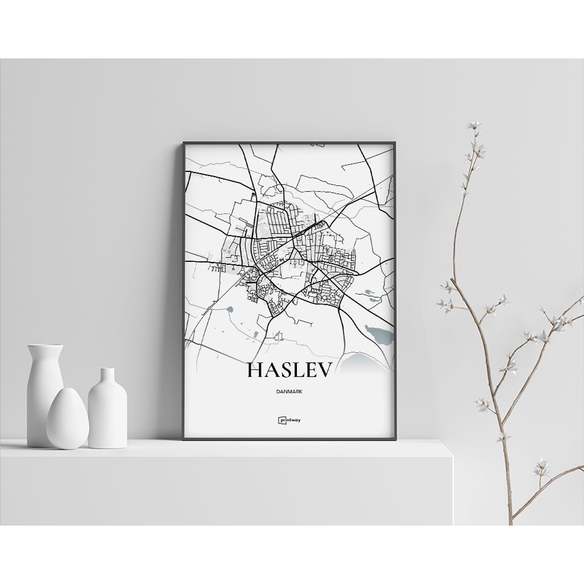 Haslev Plakaten 42×60 cm (A2)