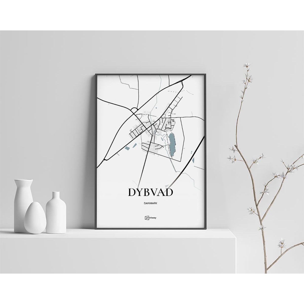 Dybvad Plakaten 70×100 cm (B1)