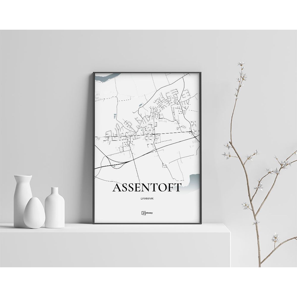 Assentoft Plakaten 42×60 cm (A2)