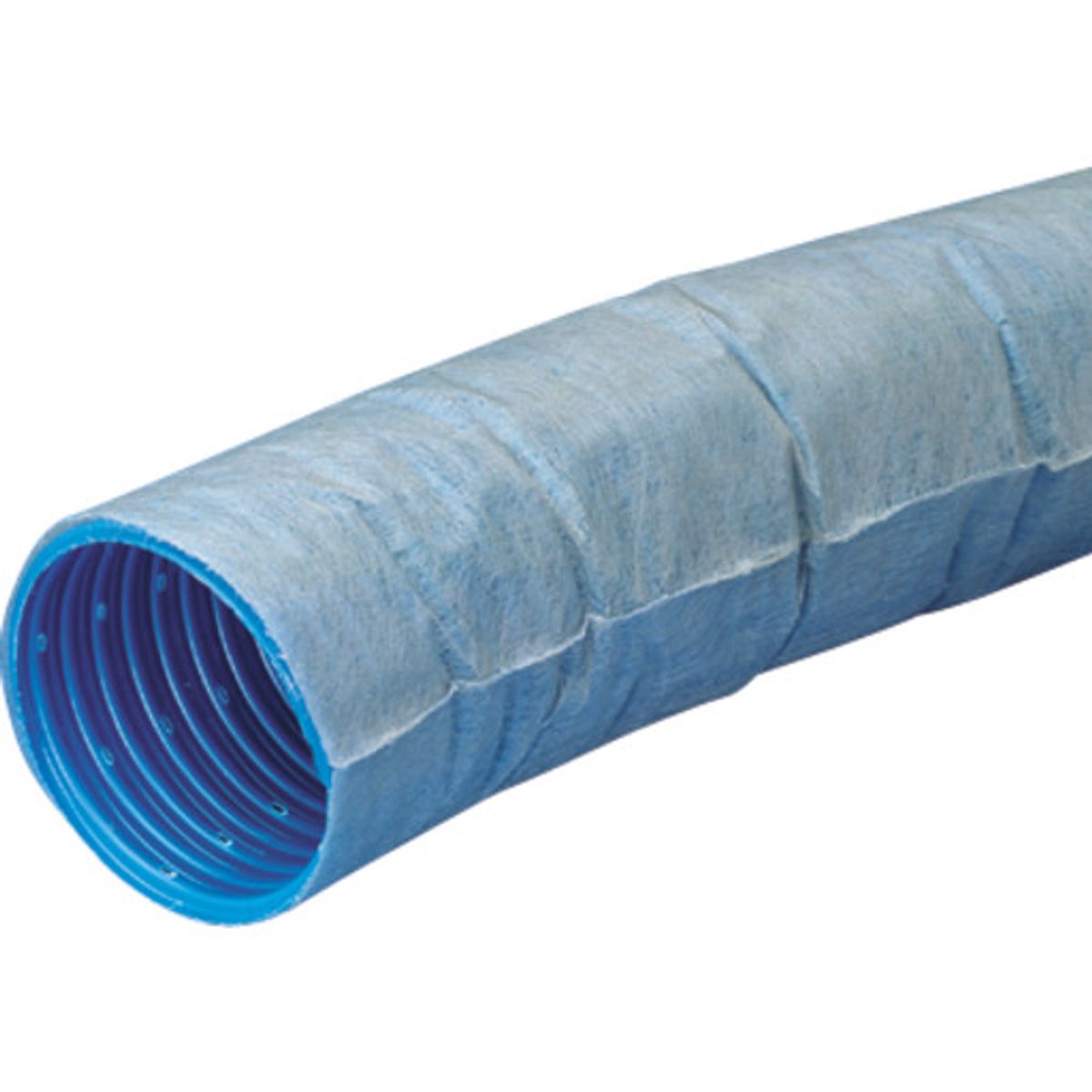 50 meter Wavin PVC drænrør 92/80 mm, kunststoffilter