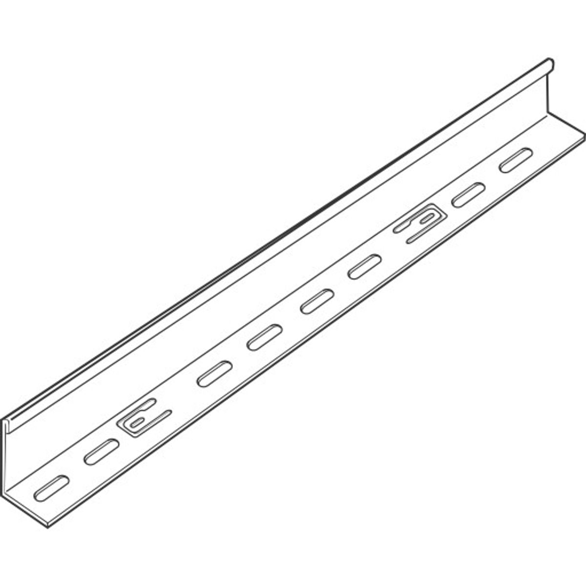 3 meter Deleskinne COT 54-RS